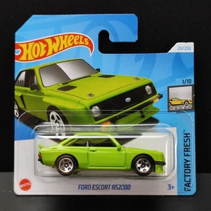 Ford Escort RS2000. HW Factory Fresh. Hot Wheels 2024 (1:64) ERROR Missing Glass - Picture 1 of 4
