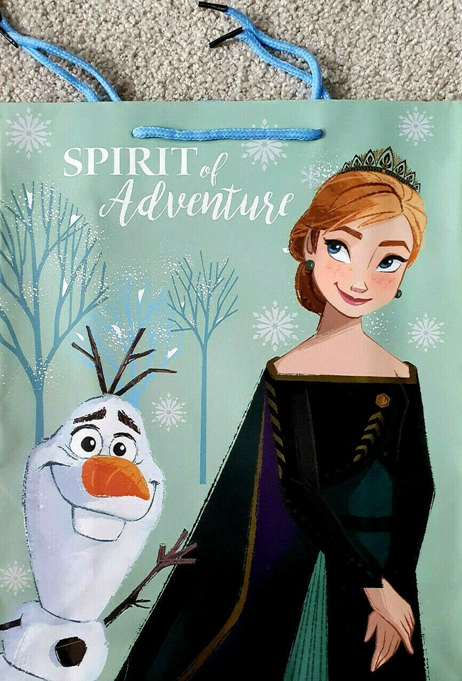 Geschenktüte Geschenketasche Weihnachten Disney Frozen XL 33x27x11cm Neu