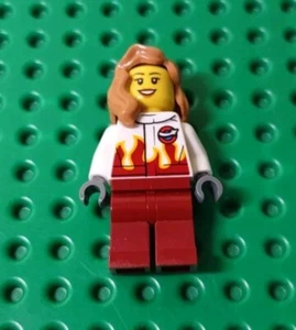 LEGO Town City Flughafen weibliche Stunt-Pilotin Minifigur air053 nur Air Show 60103 - Bild 1 von 1