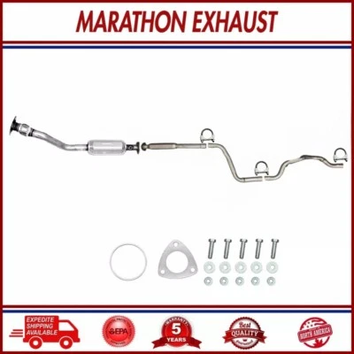 CatalyticConverter+PipeFits:1999-2005 Pontiac Grand AM 3.4L V6 GT & GT 1 Models - Image 1 of 4