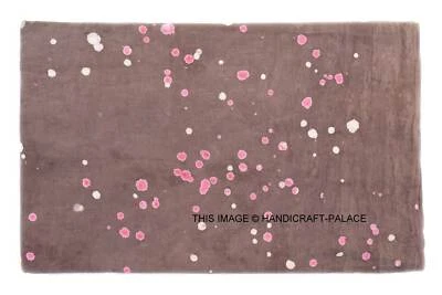 Hand Block Natural Dabu Mud Resist Print 100% Cotton Sewing Brown Fabric 25 Yard - Image 1 of 3