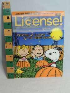 PEANUTS - License! Magazine LENTICULAR Promo Sample Cover 2001 Xtreme Graphics - Picture 1 of 4