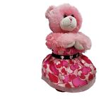BAB  Build A Bear Kisses Fur You Valentine Heart Magnetic Paws Stuffed Animal