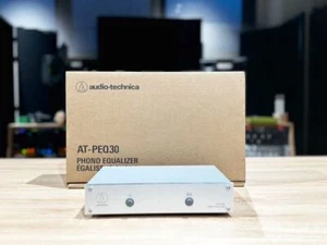 Audio-Technica Phono Equalizer AT-PEQ30 Compatible with VM/MM/MC Cartridges - Picture 1 of 4