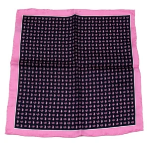 100% Silk Fashion 10" - 10" Pocket Squares for Business, Weddings & Formals - Picture 1 of 1