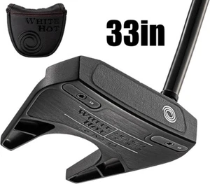 Odyssey White Hot Black SEVEN #7 Putter STROKE LAB Red Shaft Right Mens 33 inch - Picture 1 of 12