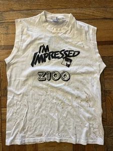 Vintage Charlie Sexton Sleeveless Shirt Single Stitch Hanes 100% Cotton USA L - Picture 1 of 8