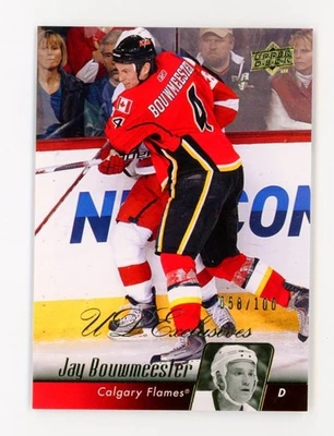 2010-11 Upper Deck UD Exclusives #170 Jay Bouwmeester 58/100 - Image 1 of 2