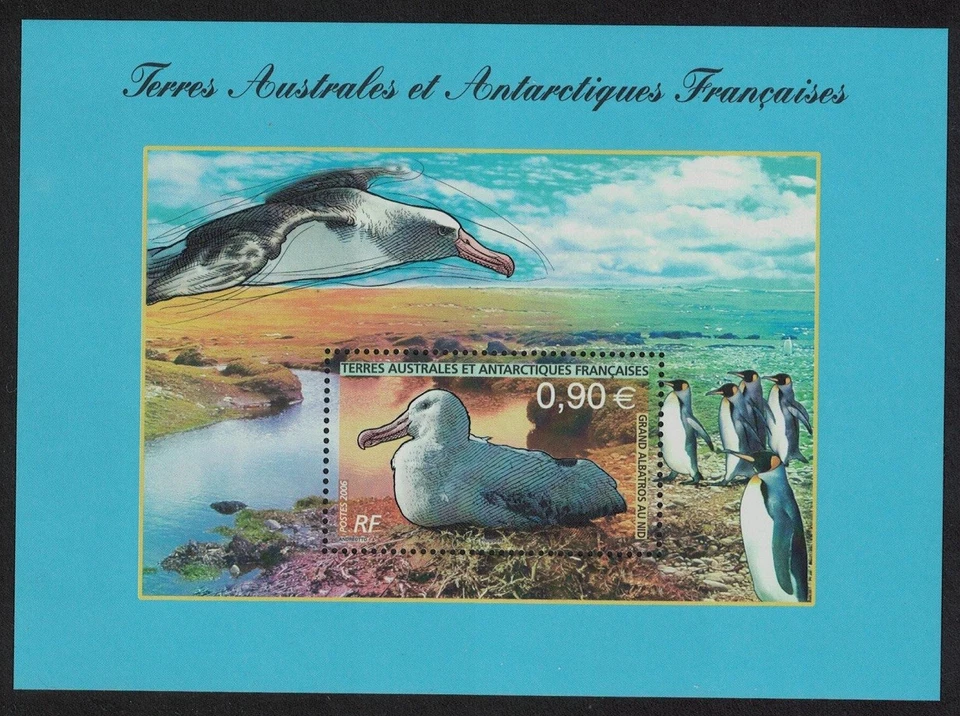 Aves Pingüinos Albatros Cormorán MS FSAT TAAF 2006 MNH SG#MS570a MI#Bloque 16 Foto 1 de 1