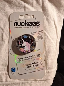 Nuckees "Unicorn" Design Phone Grip & Stand - Picture 1 of 4