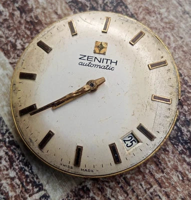 Vintage Zenith Automatic Cal 2562 PC Movement Working For Watchmaker - Image 1 of 4
