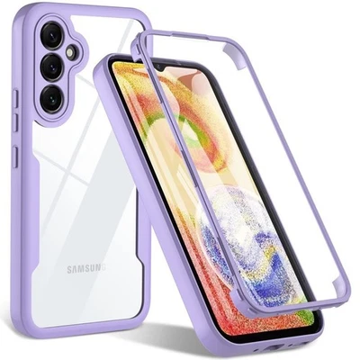 Funda de teléfono 360 a prueba de golpes para Samsung Galaxy con protección de cámara  Foto 1 de 4