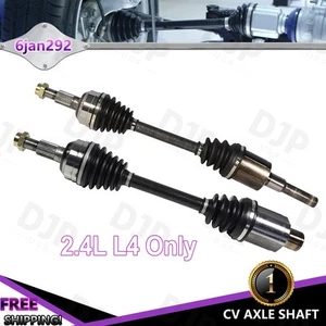 For 2010-17 Chevy Equinox GMC Terrain 2.4L Front CV Axle Shaft Set Left Right - Bild 1 von 13