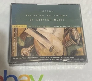 Norton Recorded Anthology of Western Music Vol. II 6 CD Set 4th Edition NEW - Picture 1 of 2