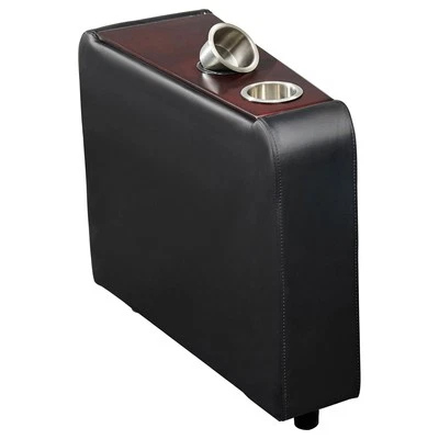 Mesa consola de cine en casa Coaster Toohey negra contemporánea Foto 1 de 3