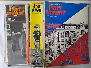 Group of historical French L'art Vivant Art Magazines - Picture 1 of 23
