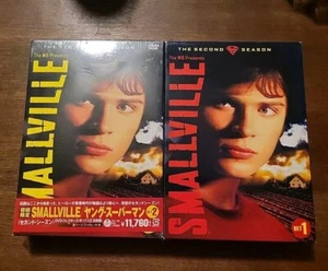 SMALLVILLE 1st & 2nd Seasons Japanese Versions W/Bonus Disk NEW-1 Open/1-Unopen - Picture 1 of 21
