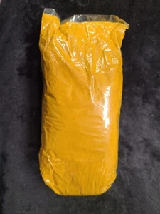 Large Bag of Vintage Golden Yellow Orange Saffron Powder 8.5 Ounces For Dye - Picture 1 of 5
