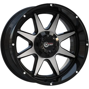 5x114.3 5x127 5x5 5x4.5 Wheels Rims Set of 4 Offset -18 Machined Face 20 Inch - Picture 1 of 5