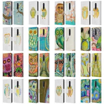 OFFICIAL WYANNE OWL LEATHER BOOK WALLET CASE COVER FOR ONEPLUS PHONES - Image 1 of 4
