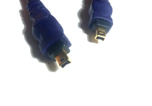 Belkin Blue 1.5 Meter IEEE1394 Firewire Cable (4-Pin Male to 4-Pin Male) - Picture 1 of 3