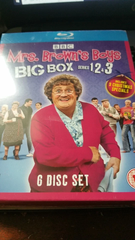 Mrs Brown's Boys Big Box Blu-ray, 2013, 6-Disc Set, Box Set still factory sealed - Image 1 of 1