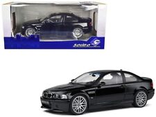 Solido 1/18 Scale Diecast S1806506 - BMW E46 CSL 2003 - Black