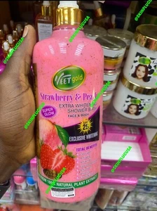 Baño de ducha Veet Gold fresa y melocotón 1000 ml - Imagen 1 de 1