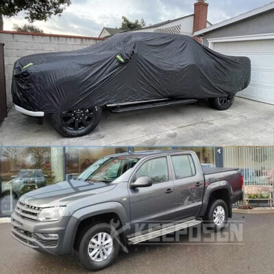 Truck Pickup Cover Waterproof Rain Sun UV Dust For Volkswagen Amarok 2011-2022 - Image 1 of 4