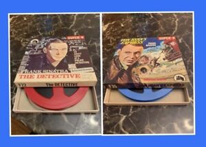 The Detective & Von Ryans Express Frank Sinatra Set Of 2 Super 8 Not Tested 