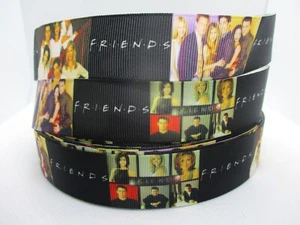 Friends TV Show 1" Grosgrain Ribbon ~YOUR CHOICE: 5 or 10 Yard (Sitcom) - Picture 1 of 3