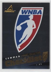 1998 Pinnacle WNBA Checklist Court Collection Common Cards 1-85 #84
