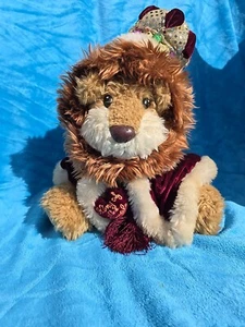 First And Main Plush Lion King Of The Jungle Stuffed Animal - Picture 1 of 18