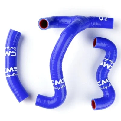 Blue Silicone Radiator Hose for 2012-23 KTM 50SX Husqvarna TC50 12-17 50 SX Mini - Image 1 of 4
