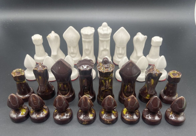 Chich-bich Ceramic Chess Board