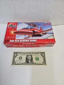 Airfix BAe Red Arrows Hawk, 1:72 Scale, Model Kit, A02005 Brand - New No Decals - Picture 1 of 3