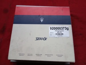 Elektrische Anlage MASERATI QP 3200 GT- manual electrical schema - # 920000373 - Picture 1 of 3