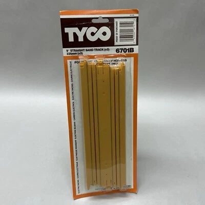 De colección - 2x Tyco Color Arena 9” Pista Recta HO Slot Car #6701b - Nuevo en Paquete Foto 1 de 4