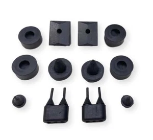 56 Chevy 2-Door Hardtop & Convertible Rubber Grommet Bumper Kit 1956 New - Picture 1 of 3