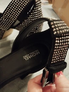 michael kors damen schuhe 39, Designerschuhe Schwaz mit Silber Steinchen - Bild 1 von 6