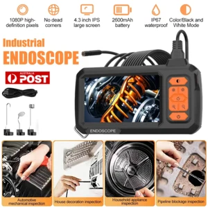 1080P Digital Industrial Inspection Borescope Snake Endoscope Camera Waterproof~ - Picture 1 of 14
