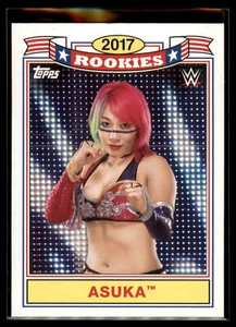 2018 Topps Heritage WWE Wrestling Top 10 Rookies #TR-1 Asuka - Picture 1 of 2