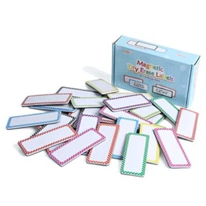 36 pcs Magnetic Name Tags Plates, Office & School Supplies, Magnetic Dry Erase - Picture 1 of 7