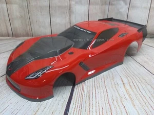 Cuerpo de radiocontrol Chevy Corvette C7 ProMod pintado a medida 1/10 WB335 mm/22S/DR10/barra/arrastre - Imagen 1 de 8