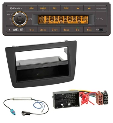 Continental Bluetooth MP3 USB DAB Autoradio für Alfa Romeo Mito 955 ab 14 schwar - Bild 1 von 4