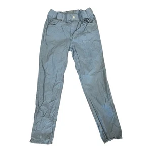 H&M Boys Size 10 Slim Fit Light Blue Cotton Pants - Picture 1 of 3