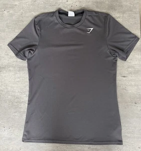 Camiseta Gymshark Para Hombres Talla Mediana Capa Base Clásica Activa Gris Logo Camiseta - Imagen 1 de 5