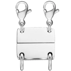 Necklace Layering Clasps Magnetic Clasps for Jewelry,18K Gold and Silver - Picture 1 of 6