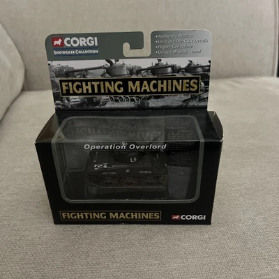 2002 Corgi Showcase Collection Fighting Machines M4 Sherman Tank CS90075 - Image 1 of 4