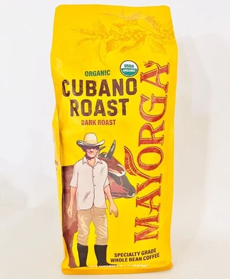 Mayorga Cafe USDA Organic Arabica Dark Roast Whole Bean Coffee 2lb Bag - Image 1 of 4